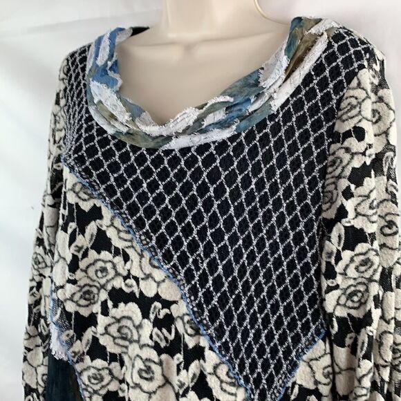 Feratelli Mixed print & texture tunic dress - Picture 4 of 11